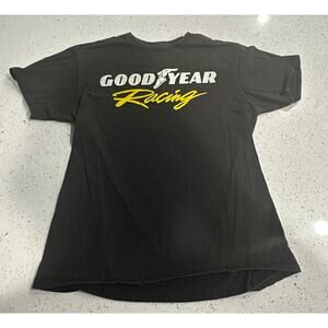 Goodyear Racing Black T-Shirt Size M